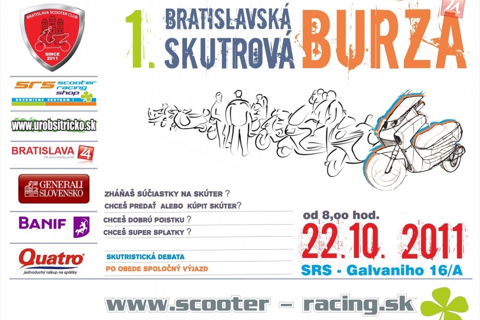 scooter burza